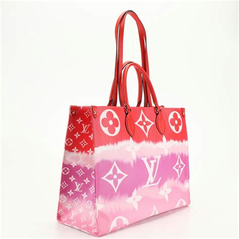 louis vuitton monogram escale onthego gm rouge|OnTheGo GM .